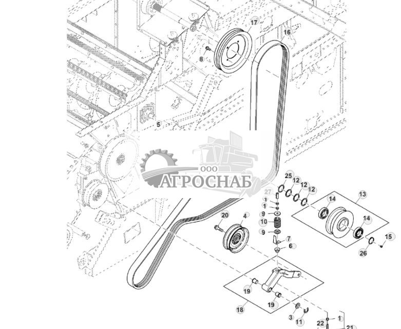 Передние приводы для тяжелых условий эксплуатации, левая сторона - ST818019 599.jpg